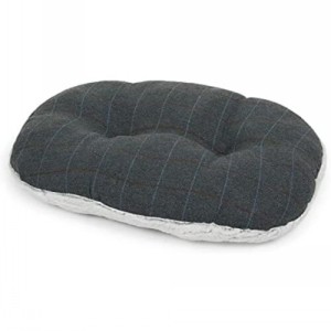 Petface Twilight Tweed Oval Dog Cushion
